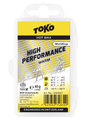 Toko Triplex WC High Perfor. Warm 40g yellow paraffin slip wax