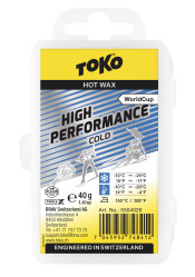 Toko Triplex WC High Perform. Cold 40g modrý parafín