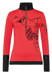 Dámský rolák Toni Sailer Amie Gondola W First Layer Pink Red