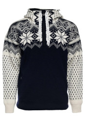 Men’s Sweater Dale of Norway Vegard WP Masculine Hoodie C00 Navy Offwhite Smoke