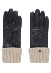 Women's gloves EMU Australia Loch Gloves Black/Natural