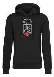 Van Deer Logo Hoodie black