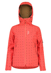 Maloja Bunda ToscM. bright cranberry bubbledots