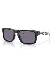 Oakley 9102-Z555 Holbrook MttBlk/BlkDltySwrl w/Prizm Gry