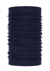 Buff 113022.779.10 Merino Midweight Melange Night Blue
