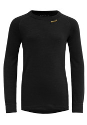Dětské tričko Devold Duo Active Merino Shirt Junior Black