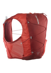 Running Vest Salomon Active Skin 8 Set Red Dahlia/High Risk R