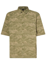 Men's shirt Oakley Outdoor Printed Shirt Aop Mountain Black Cement 0B5