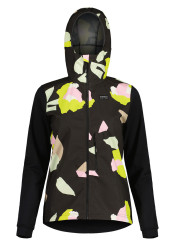 Maloja Bunda SennesM. Printed deep black fieldflower