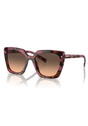 Prada 0PR 23ZS 18N50C54 Begonia Cognac Tortoise-Brown Gradient Grey
