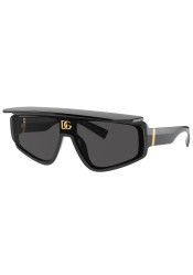 Dolce & Gabbana 0DG6177 501/8746 Sunglasses Black-Dark Grey