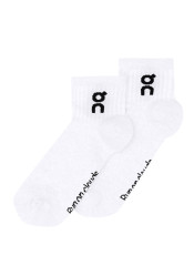 On Running Logo Sock Mid 3P,White