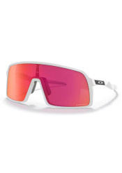 Oakley 9406-9137 Sutro Polished White Sunglasses with Prizm Field Lenses