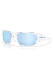 Oakley Masseter Sunglasses 9486-0760 – Polished Clear / Prizm Sapphire