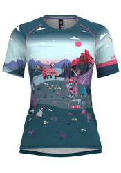 Crazy T-Shirt Wonder Magic Woman I Love Mountain