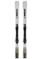 Women's downhill skis Salomon ES/MAX N°10 Silver + M10 GW L80