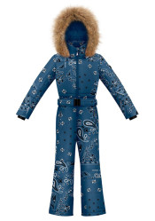 Poivre Blanc Jenny-Jrgl/P Ski Overall Paisley Blue