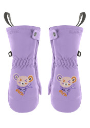 Poivre Blanc Mimi-Bbgl Ski Mittens Lavender Purple