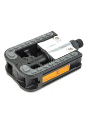 Author APD-113 Simplex Pedals – Black/Silver