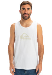 Men’s Tank Top Quiksilver Ev Comp Logo, EQYZT08041-WBB0 – White