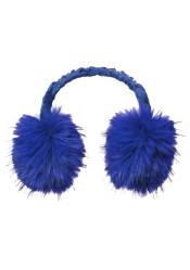 Goldbergh Fluffy Earwarmers Dazzling Blue – Women’s Ear Muffs