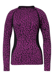 Women's Goldbergh Feline Baselayer Long Sleeve Jaguar Carnivale
