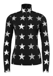 Women's turtleneck Goldbergh Lunaria Ski Pully Black/Silver