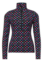 Women's turtleneck Goldbergh Cuori Ski Pully Cuori Maschera