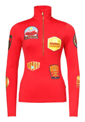 Women's turtleneck Goldbergh Triumph Ski Pully Flame