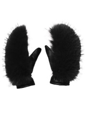 Goldbergh Hill Mittens Black