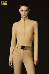 Women's Ski Top Goldbergh Rosalia Ski Pully Caramello