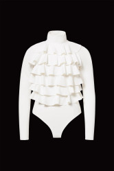 Women’s Ski Bodysuit Goldbergh Mystique Ski Body Cream