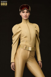 Women's turtleneck Goldbergh Belleza Ski Pully Caramello