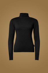 Women’s Sweater Goldbergh Venere Long Sleeve Knit Sweater Black