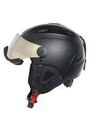 Goldbergh Glam Helmet with Gold Visor Black