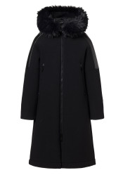 Goldbergh Ember Women's Coat Faux Border Black