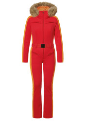 Goldbergh Suvi Women's Ski Suit Faux Border Flame