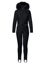 Goldbergh Glisser Women's Ski Suit Faux Border Black
