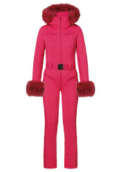Goldbergh Angele Women's Ski Suit Faux Border Italian Rose