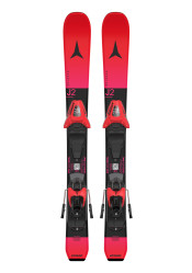 Atomic REDSTER J2 70-90 Junior Alpine Skis + C 5 GW Red