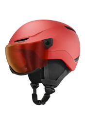 Children's ski helmet Atomic REVENT VISOR JR Red