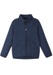 Children's fleece sweater Reima Hopper - Jeans blue
