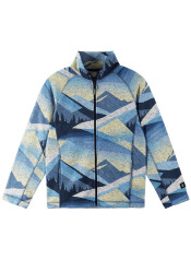 Reima Niksini children's fleece sweater - Blue Ocean