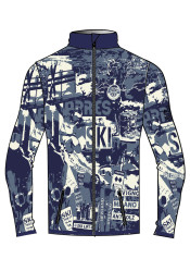 Newland N3 4133/0148 Man Full Zip Navy/Butter