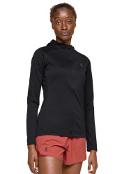 Women's On Running Climate Zip Hoodie, W Black