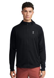 Men's On Running Climate Zip Hoodie, Black