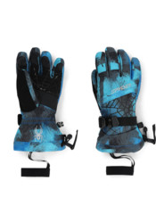 Spyder 38F145401-CBC Overweb Gloves, Cobalt Block Camo