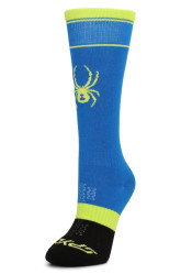 Spyder 38F635406-CBT Youth Bug Liner Ski Socks, Cobalt