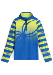 Spyder 38Y013500-LIM Challenge 1/2 Zip Kids' Sweatshirt, Lime
