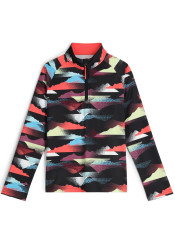 Spyder 38R125304-MMP Surface 1/2 Zip Kids' Sweatshirt, Multi Mountain Print